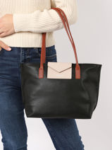 Shoppingtas Maya Lancaster Zwart maya 29-vue-porte
