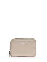 Portemonnee Grained Miniprix Beige grained 20BE0902