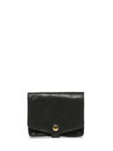 Portemonnee Leder Pieces Zwart soffia 17144892