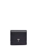 Portemonnee Romy Leder Le tanneur Zwart romy TROM3150
