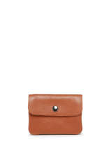 Portemonnee Leder Milano Oranje caviar CA23092