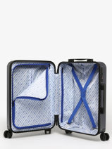 Handbagage Cabaia Blauw travel TRAVELER-vue-porte