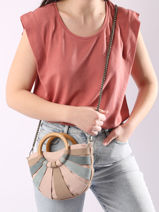 Cross Body Tas Amandier Woomen Roze amandier WAMA06-vue-porte