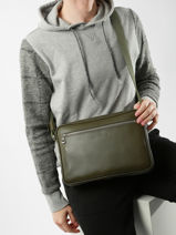 Longchamp Le foulonn Cross bodytas Groen-vue-porte