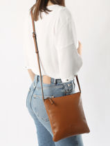 Cross Body Tas M Balade Leder Etrier Bruin balade EBAL066M-vue-porte