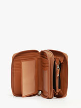 Portefeuille Leder Crinkles Oranje caviar 15041-vue-porte