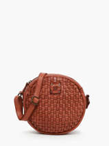 Cross Body Tas Heritage Leder Biba Bruin heritage KA18