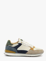 Sneakers Uit Leder Hoff Beige men 12402612