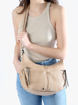 Cross Body Tas Pocket Miniprix Beige pocket 19204-vue-porte