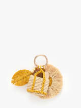 Sleutelhanger Soleil Raffia Vanessa bruno Veelkleurig charms 81V42969