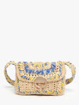 Cross Body Tas Moon Raphia Vanessa bruno Veelkleurig moon raphia 41V40326