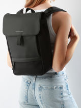 Rugzak 1 Compartiment Met 13" Laptopvak Kapten and son Wit backpack S-vue-porte