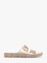 Slippers Anjo Glitter Cacatoes Beige women ANJOGLIT