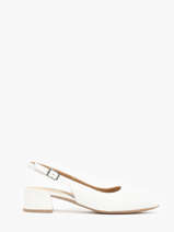 Pumps Met Riempjes Uit Leder Tamaris Wit women 42