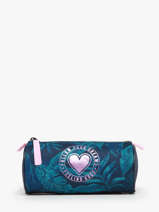 Pennenzak 1 Compartiment Milky kiss Blauw follow your dreams 4426