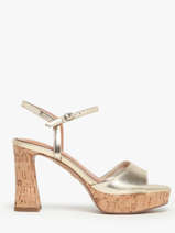 Sandalen Uit Leder Tamaris Goud women 42