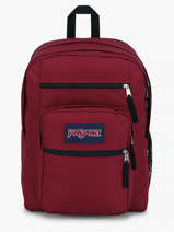 Rugzak 3 Compartimenten Met 15" Laptopvak Jansport Rood back to school EA5BAH