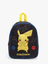 Rugzak 1 Compartiment Pokemon Zwart energie electrique 24EK201E