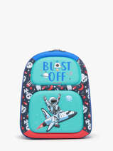 Mini Rugzak Miniprix Blauw animal 88