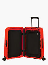 Handbagage Samsonite Oranje magnum eco KH2001-vue-porte