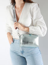Cross Body Tas Pattie Valentino Blauw pattie VBS5290M-vue-porte