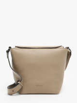 Schoudertas Manege Leder Etrier Beige manege EMAN078M