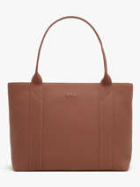 Handtas Delft Leder Nathan baume Bruin mondrian 5