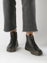 Enkellaarzen Thurston Chukka Uit Leder Dr martens Zwart unisex 27778001-vue-porte