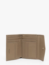 Portefeuille Leder Hexagona Bruin luna 688379-vue-porte