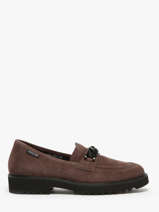 Mocassins Salka Uit Leder Mephisto Bruin women P5145805