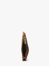 Kaarthouder Leder Mila louise Bruin vintage 3570LZV-vue-porte