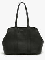 Schoudertas City Court Leder Lacoste Zwart city court NF4633IE
