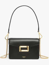 Cross Body Tas Angele Leder Lancel Zwart angele A13275