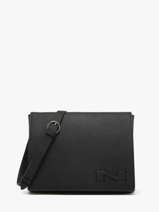 Cross Body Tas Brugge Leder Nathan baume Zwart n city 2
