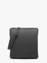 Cross Body Tas Dinant Leder Nathan baume Zwart n city 3
