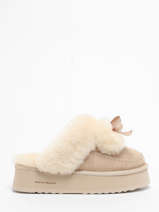 Pantoffels Uit Leder Nathan baume Beige women 242N7501