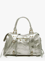Schoudertas A4 Formaat Nine Leder Milano Goud nine NI24093