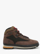 Sneakers Euro Hiker Uit Leder Timberland Bruin men 6DYHW071