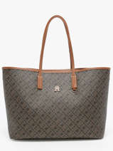 Schoudertas Th Monoplay Tommy hilfiger Bruin th monoplay AW16441