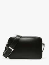 Cross Body Tas Embossed Logo Gerecycleerd Polyester Calvin klein jeans Zwart embossed logo K612555