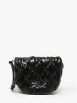 Cross Body Tas K Signature Karl lagerfeld Zwart k signature 246W3008