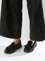 Mocassins Uit Leder Myma Zwart women 103-vue-porte