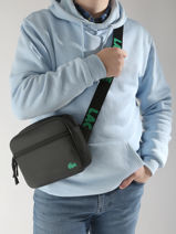 Cross Body Tas Lacoste Zwart lcst NH4798TX-vue-porte