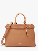 Heuptasje Faubourg Leder Lancel Bruin faubourg A13528