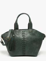 Handtas Winter Pompon Miniprix Groen winter pompon 6061