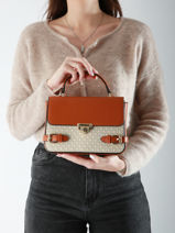 Cross Body Tas Cr Miniprix Beige cr R1941-vue-porte