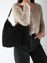 Schoudertas Miniprix Zwart fur 3923-vue-porte