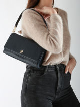 Cross Body Tas Th Eternity Tommy hilfiger Blauw th eternity AW16933-vue-porte