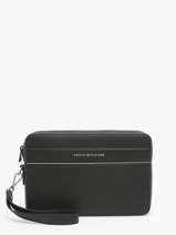 Herenpocket Tommy hilfiger Zwart corporate AM13047