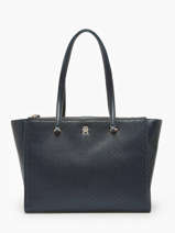 Schoudertas Th Eternity Polyurethaan Tommy hilfiger Blauw th eternity AW16948